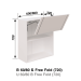Кухня Смужка В80Б Free Fold