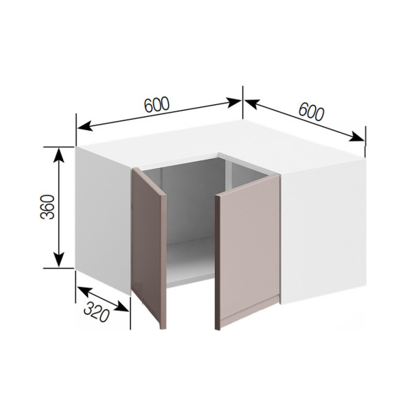 Кухня Влада А60-60 (Прямий Кут) Кухня Влада А60-60 (Прямий Кут)