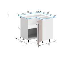 Кухня Влада Н90-90 Кухня Влада Н90-90