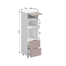 Кухня Влада П60ДШ п/мікрохв-ку