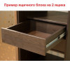 Шафа-купе Комбо фасади (ДСП-Дзеркало)