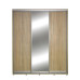 Шафа-купе Альфа 3 двері (ДСП-Дзеркало)