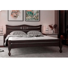 Далас дерев'яне ліжко з ламелями 1600*1900/2000