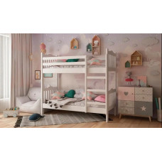 Тандем дерев'яне ліжко двохярусне 700/800*1900/2000